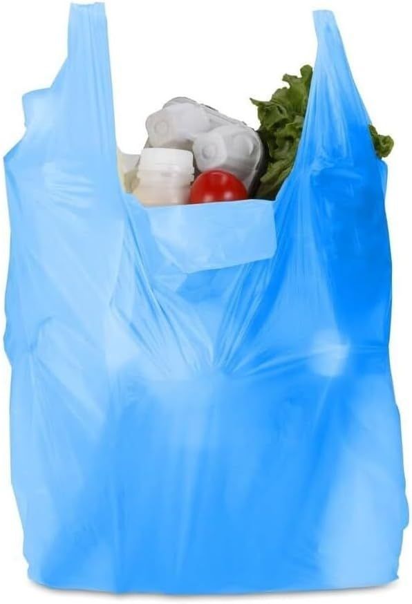 Blue Heavy Duty Plastic Vest Carrier Bags
11x17x21 - 12x18x13