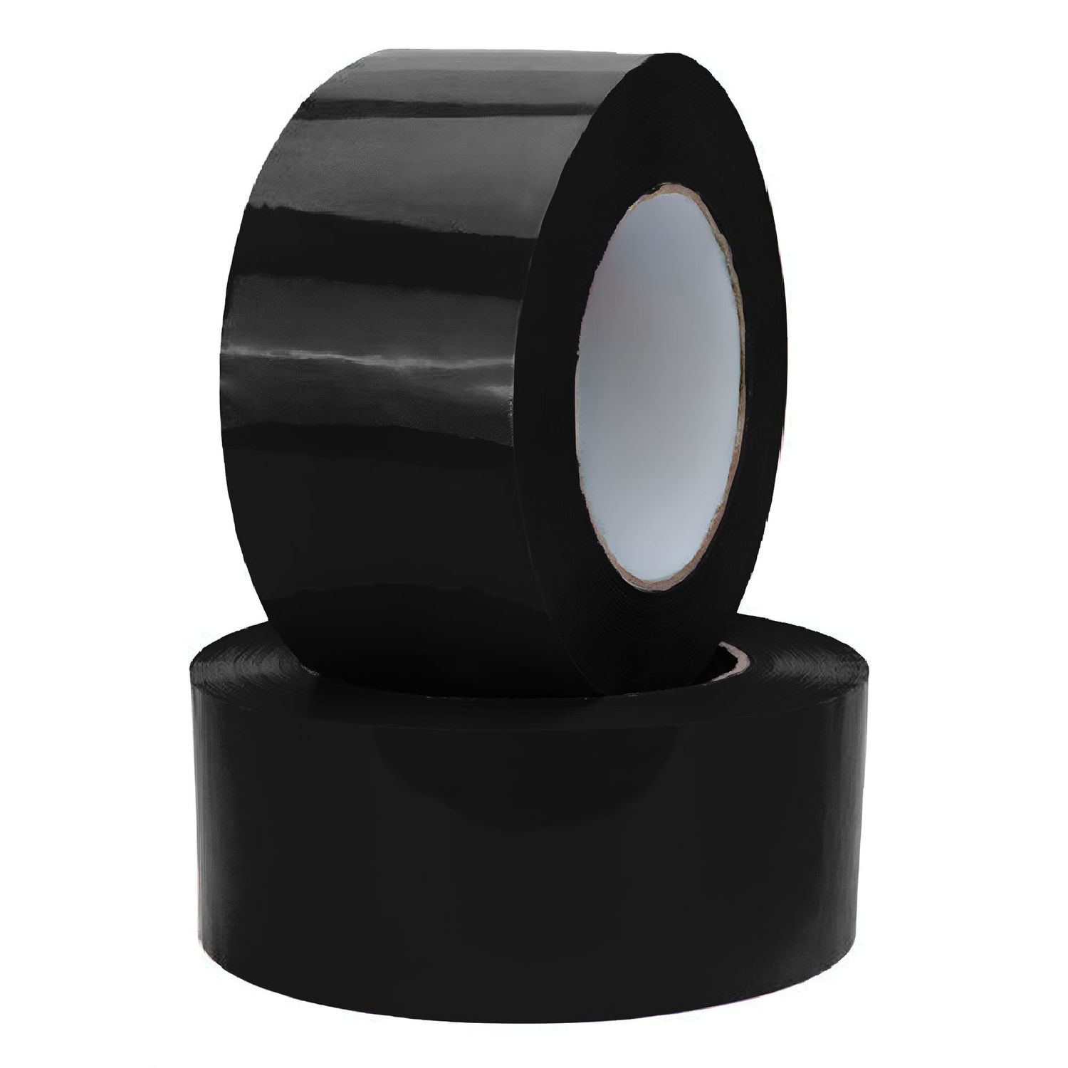 black packaging tape
