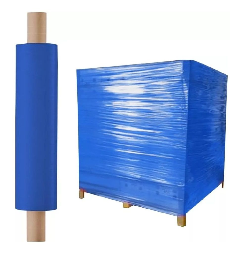 Blue Power Pallet Wrap 400mm x 600m 9mu Extended Core