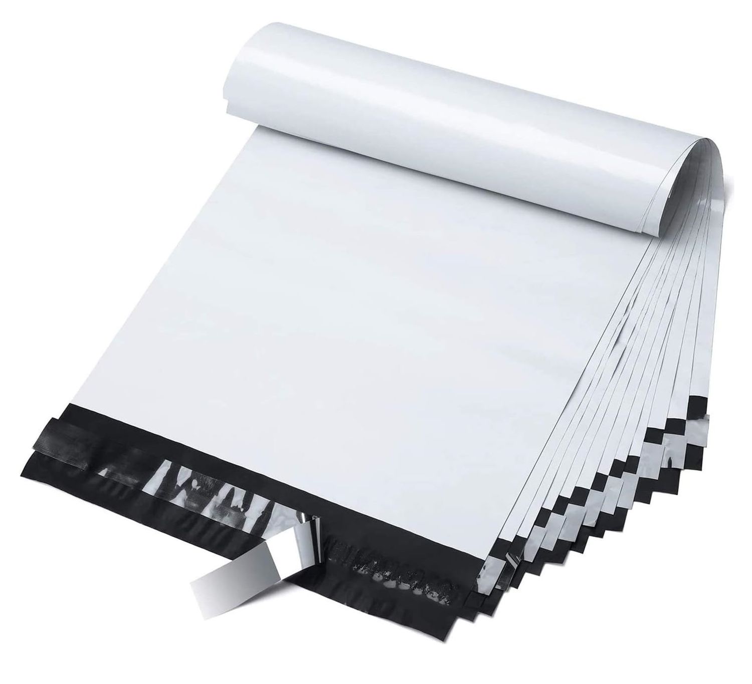 Polythene Mailing Bags Self Seal Light Grey Postage Shipping Mailers - 12" x 16"