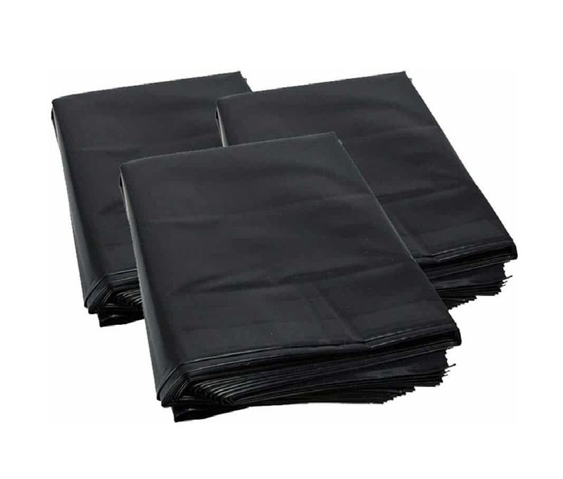 Heavy Duty Rubble Sacks Black Builder Bags - 20" x 30" 400Gauge Up to 25kg Capacity