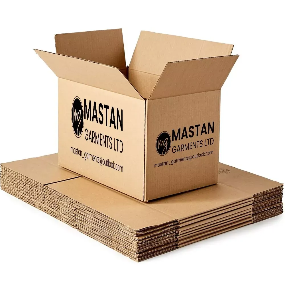 80 x Double Wall Cardboard Boxes Mastan Printed 60cm x 30cm x 40cm