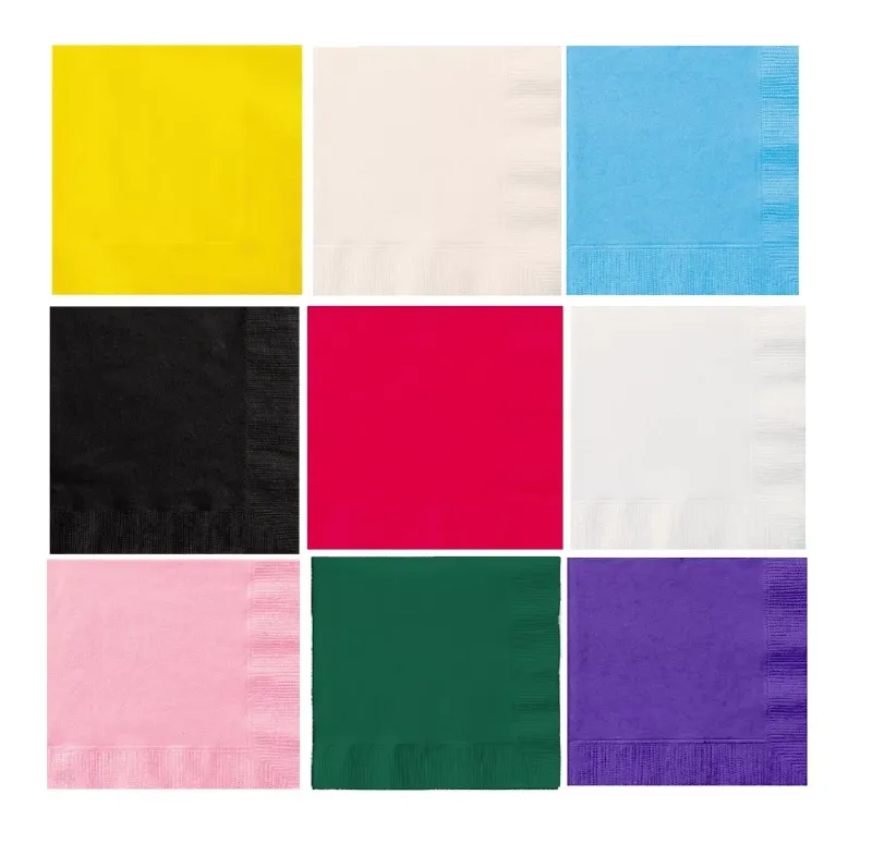 Swantex Paper Napkins Disposable Serviettes Tissue Paper - 33cm x 33cm, 2Ply