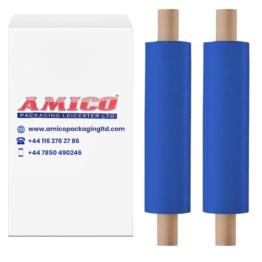 Blue Power Pallet Wrap 400mm x 800m 9mu Extended Core