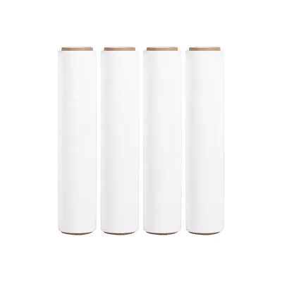 White Pallet Wrap Non-Extended Shrink Wrapping Film Stretch Cling Wrap - 500mm x 23mu