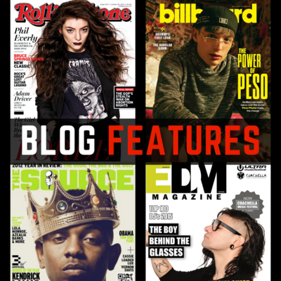 Major Music Blog Features