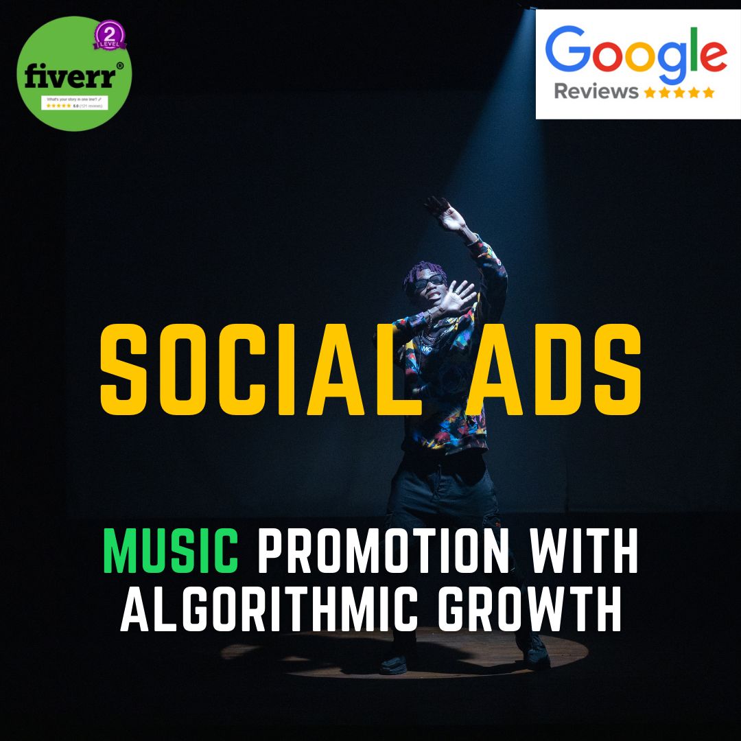 Social Ads for Algorithmic Growth
