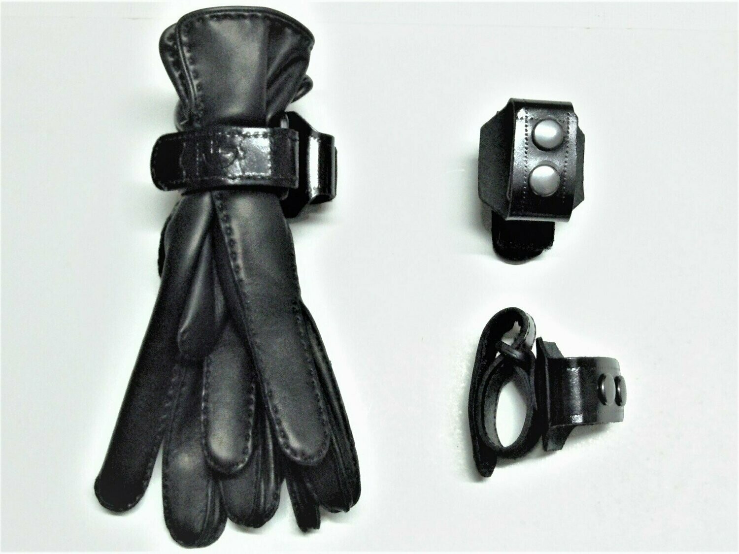 Porta Guantes Giratorio en cuero