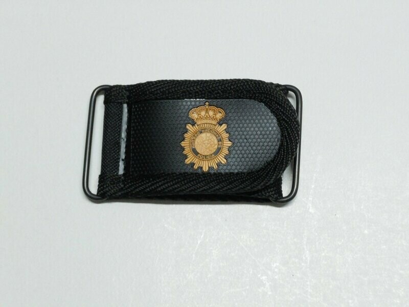 Hebilla Capela de Cuerpo Nacional de Policía para cinto de servicio