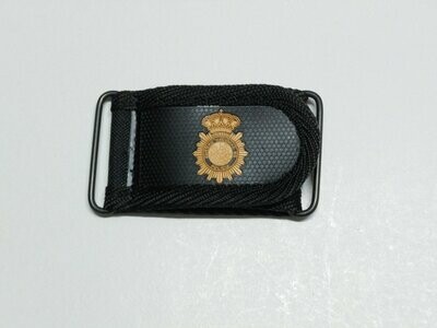 Hebilla Capela de Cuerpo Nacional de Policía para cinto de servicio