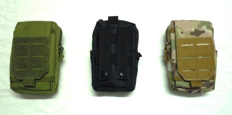 Bolso porta objetos vertical con sistema "Molle"