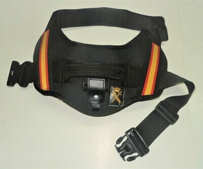 Arnés K9 España emblema Guardia Civil