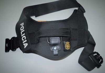 Arnés K9 velcros emblema CNP