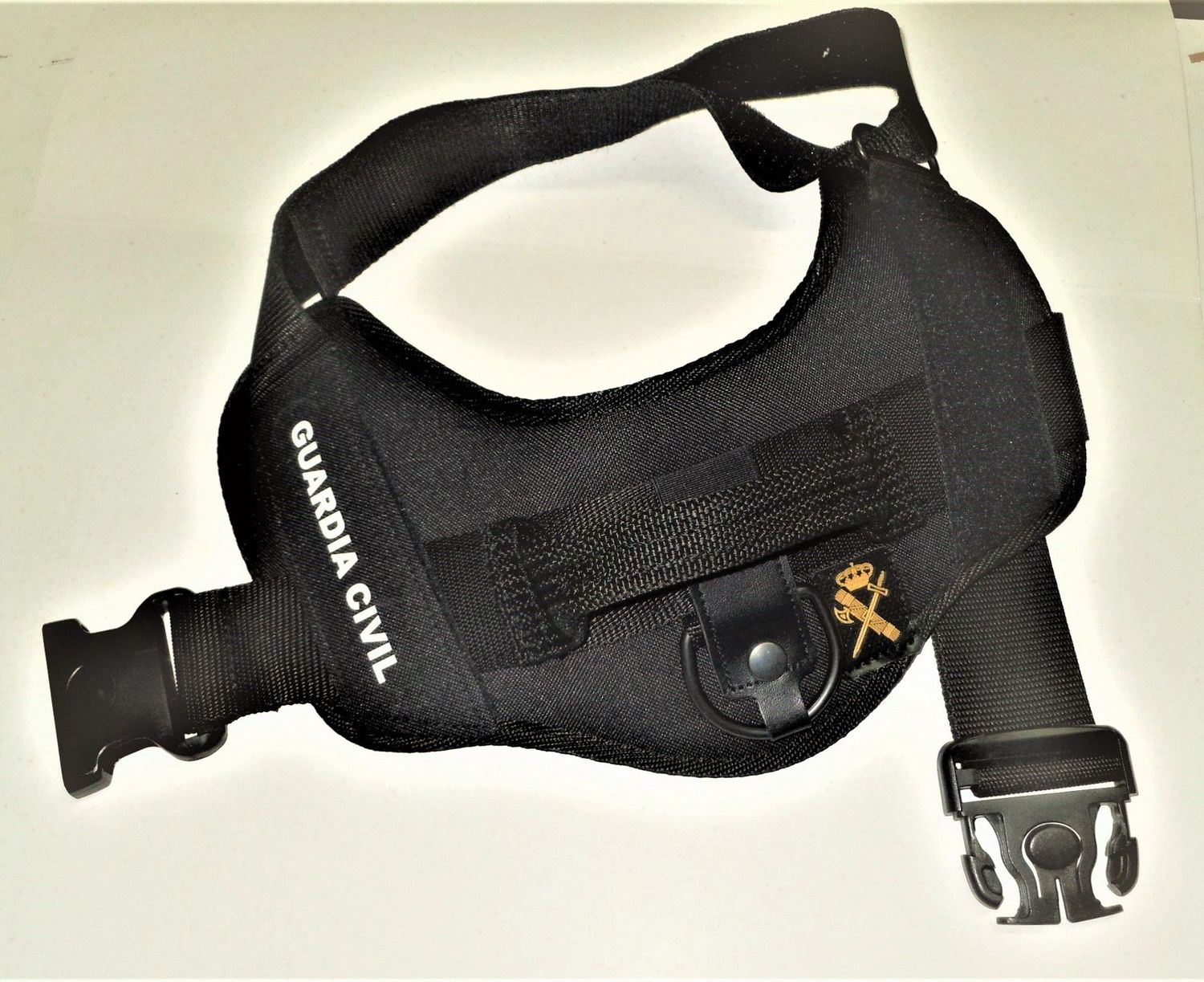 Arnés K9 velcros emblema Guardia Civil