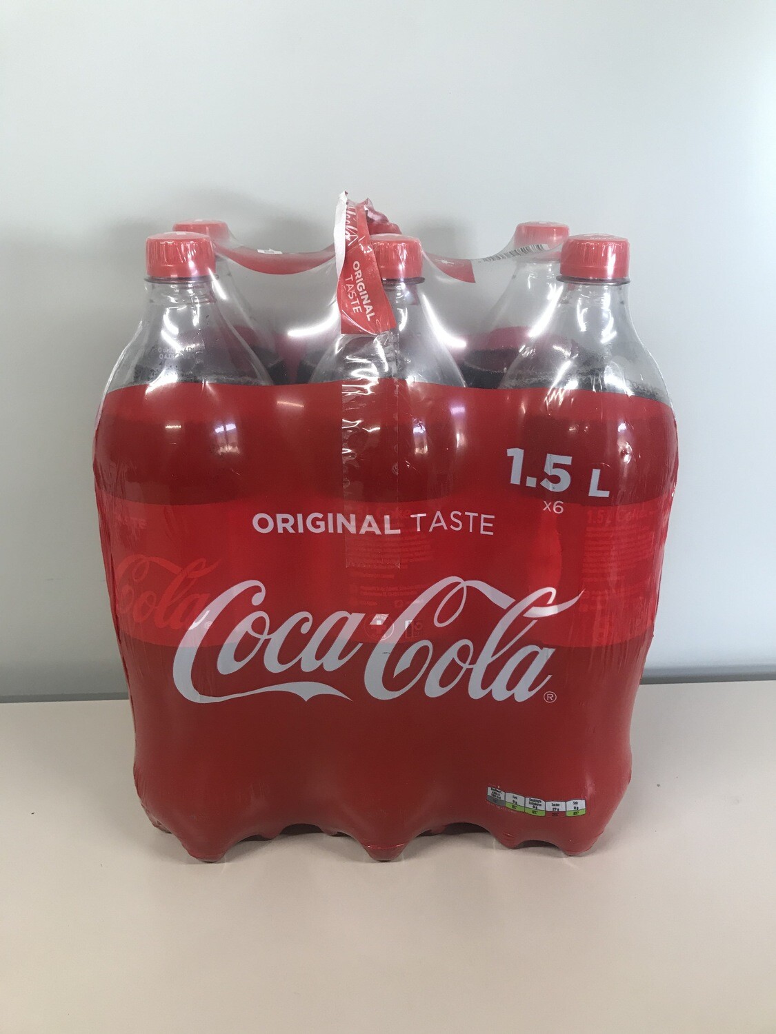 soft coca-cola 6 X 1.5l pet