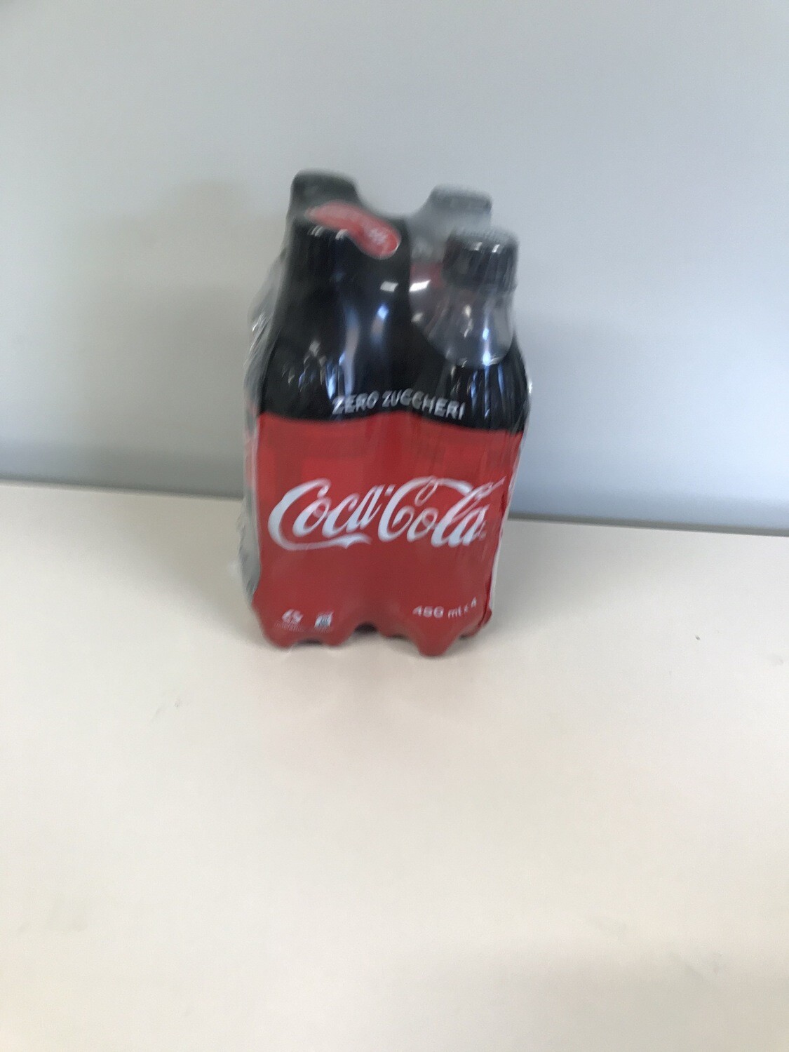 soft coca-cola zéro 4 X 45 cl pet