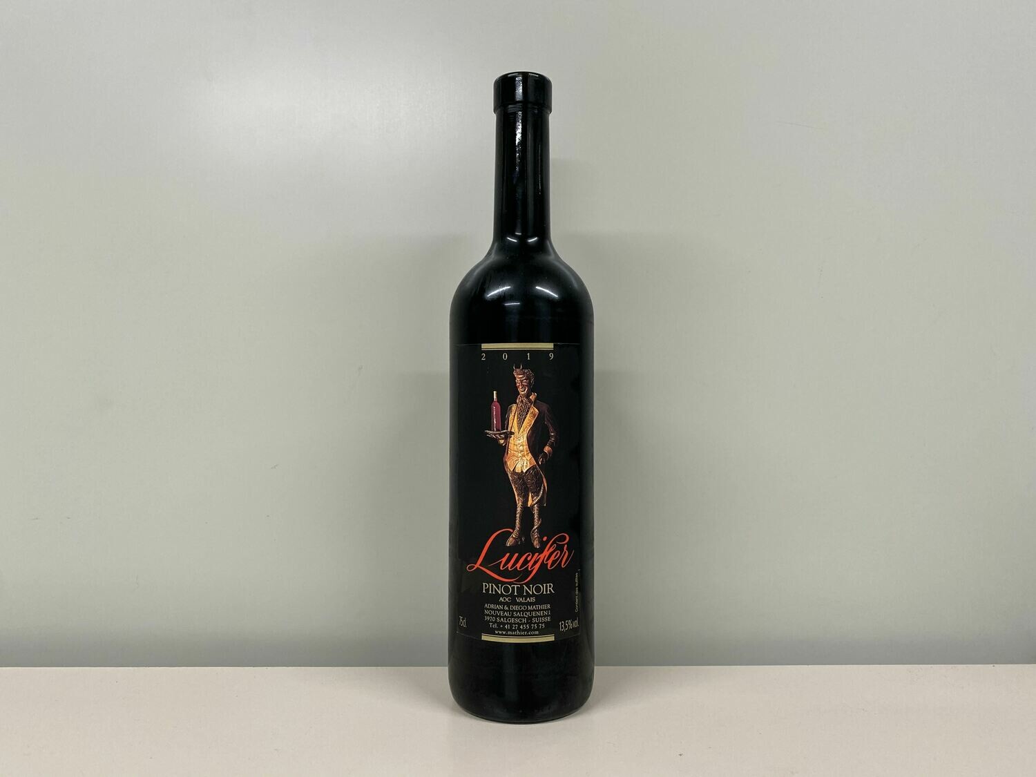 Vin Rouge Lucifer Pinot Noir Salquenen 75 cl