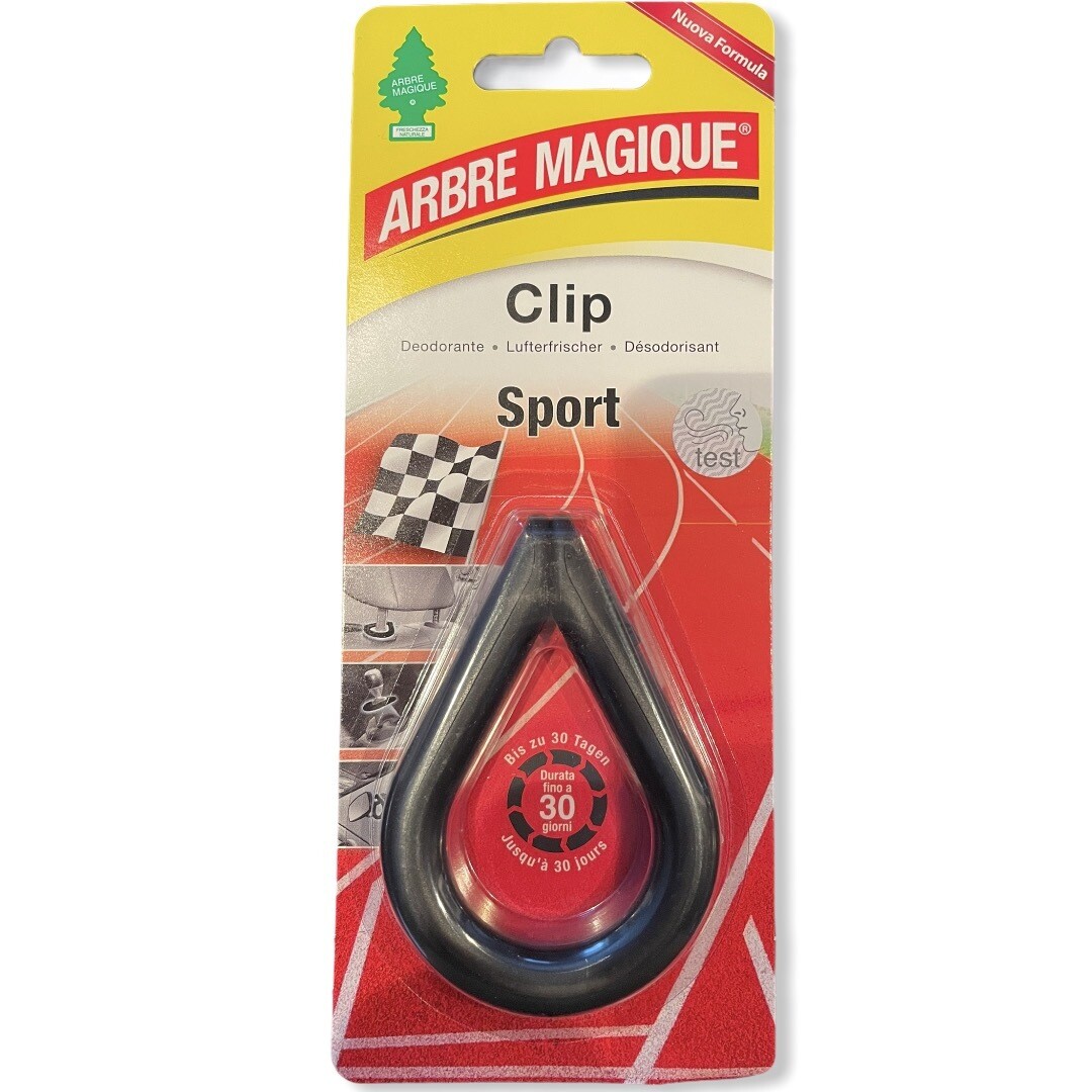 Désodorisant clip « sport » Désodorisant clip « sport »