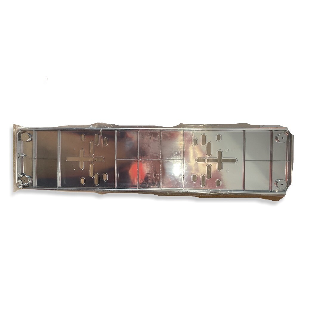 Support de plaque Chrome Support de plaque Chrome