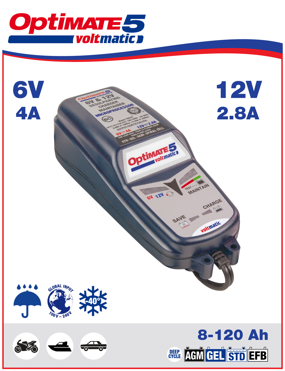 Chargeur et maintient de charge Chargeur et maintient de charge