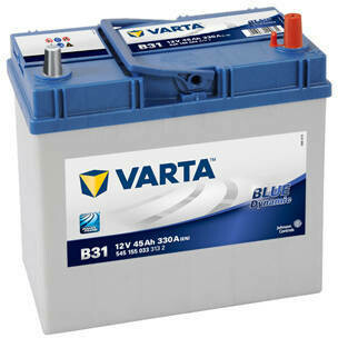 Batterie 12V 45ah 330A fines bornes Batterie 12V 45ah 330A fines bornes
