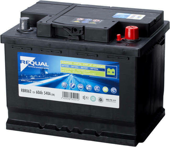 Batterie 12V 62ah 540A Batterie 12V 62ah 540A