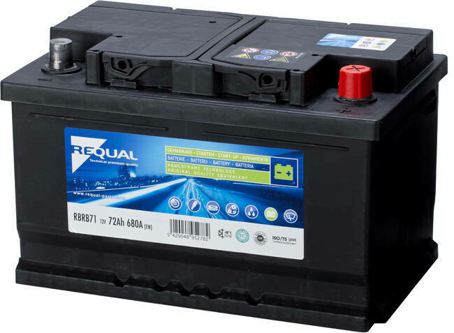 Batterie 12V 72ah 680A Basse Batterie 12V 72ah 680A Basse