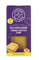 BIO Gele linzen lasagna (250 gram)
