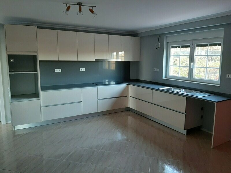 Cozinha termolacado beje