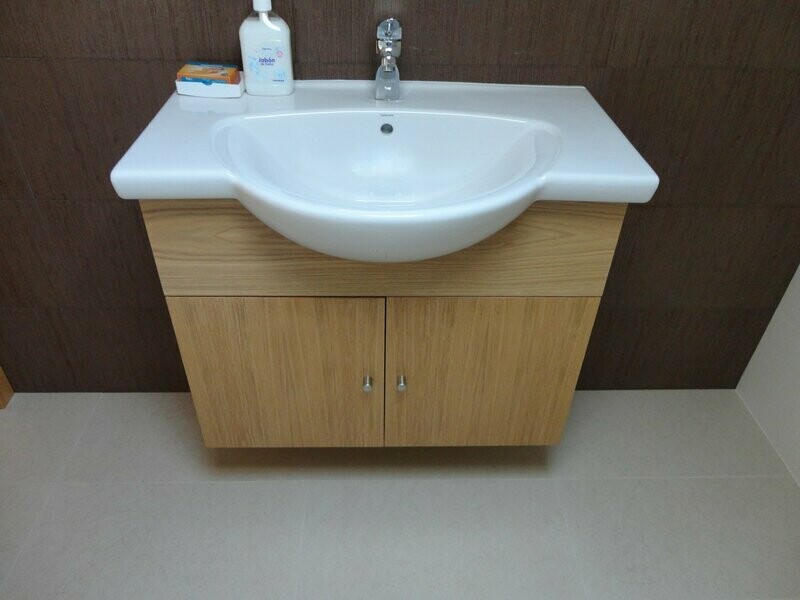 Móvel wc 2 portas