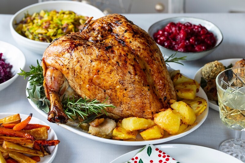 16-18lb Free range Bronze turkey