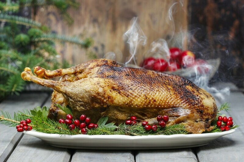 8-9+lb Free range goose