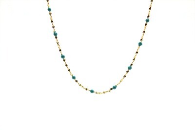 Collier Gigy - Perles Turquoise