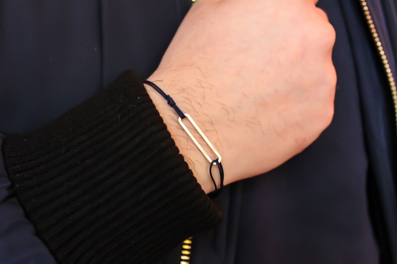 Bracelet Trombone - Marine