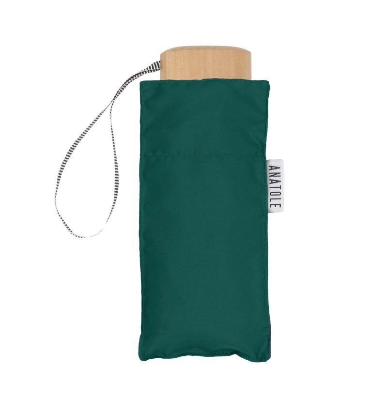 Mini parapluie vert – micro et solide – GUSTAVE