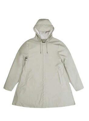 Imperméable A Line jacket - Cement