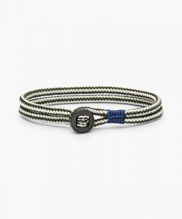 Bracelet Don Dino / Army off-white - black
