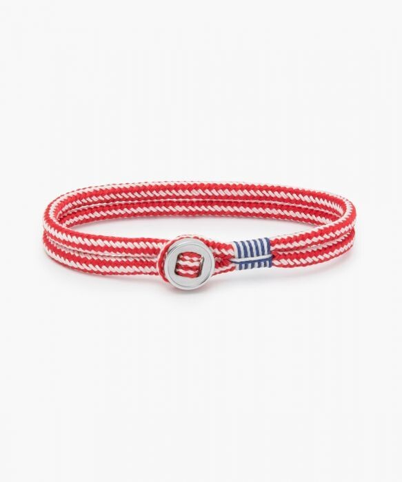 Bracelet Don Dino / Rouge - Blanc