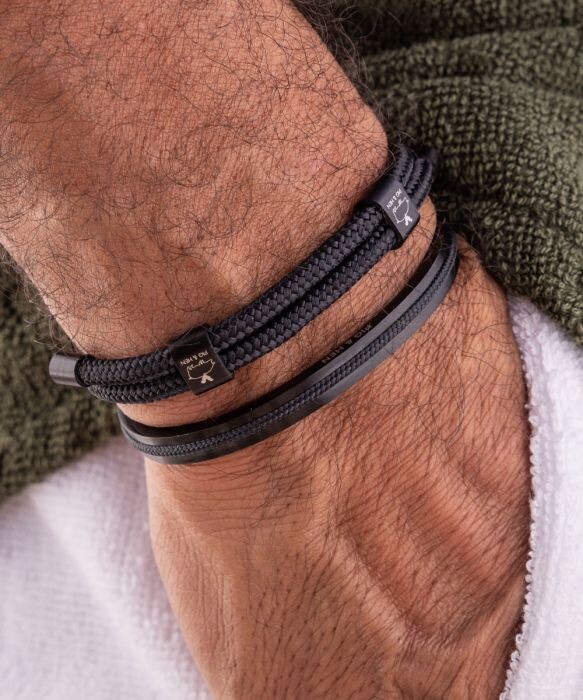 Bracelet Little Lewis - DBL Noir