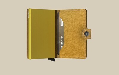 Porte-cartes Miniwallet Jaune