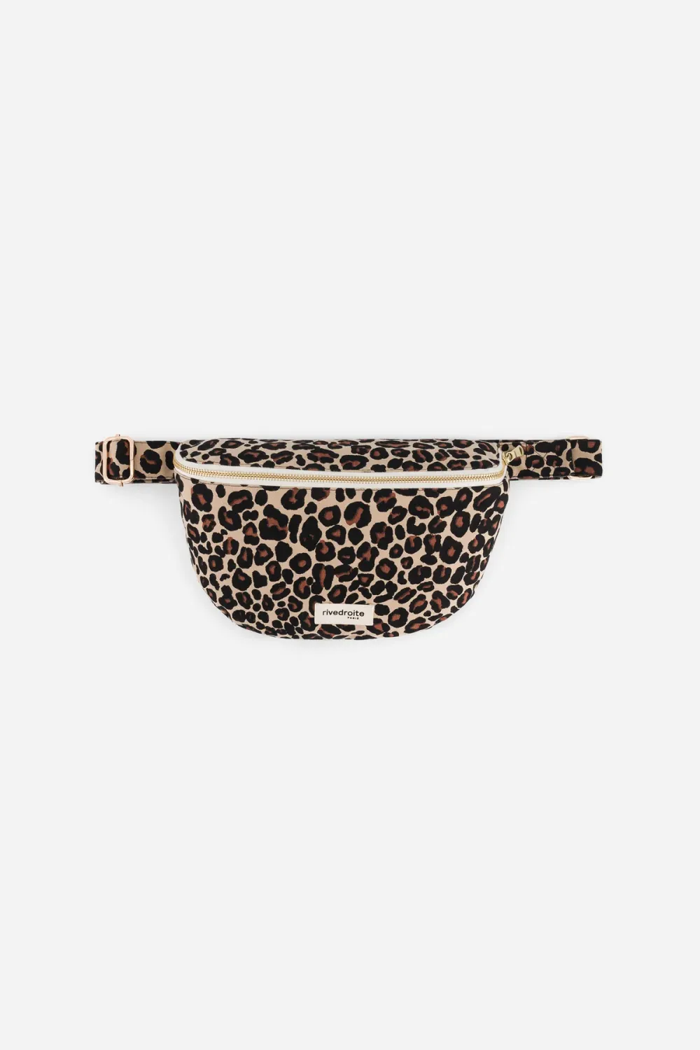 Custine Sac Banane Léopard Beige