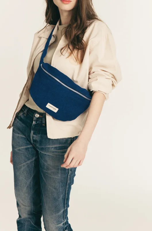 Custine Sac Banane Jean Brut