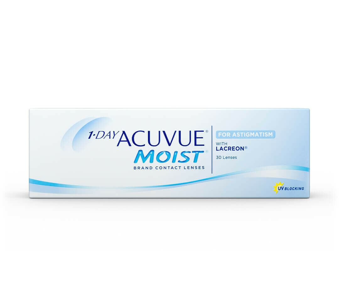 1-DAY ACUVUE® MOIST for Astigmatism da 30