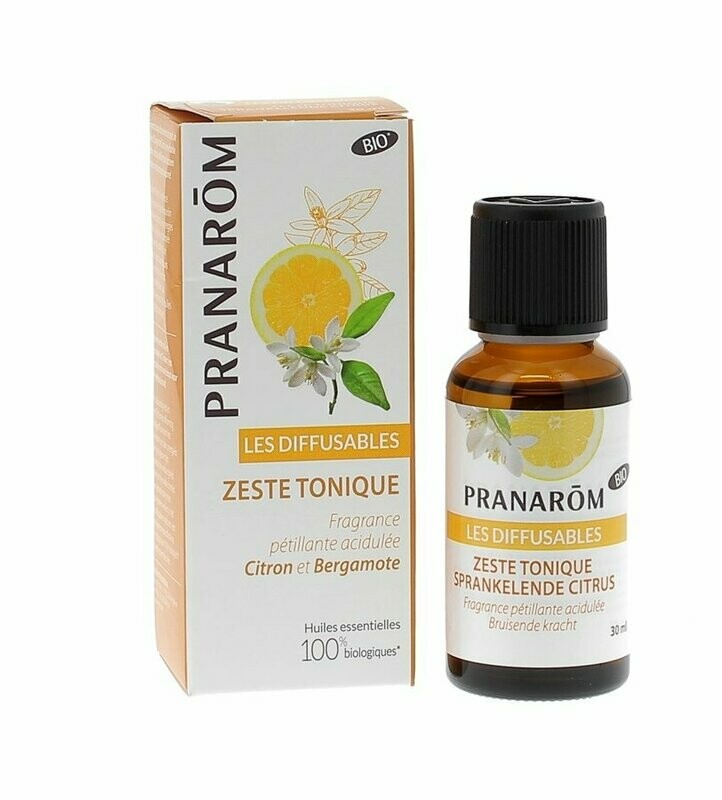 Diffusable Zeste Tonique BIO - Pranarôm