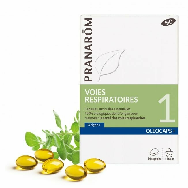 Capsules d'Huiles Essentielles 1 - Voies Respiratoires BIO