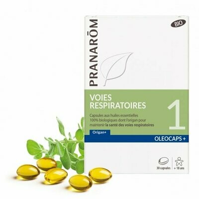 Capsules d'Huiles Essentielles 1 - Voies Respiratoires BIO