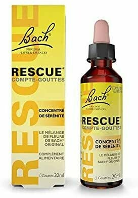 Rescue Compte-Gouttes 20ml - Bach Rescue Compte-Gouttes 20ml - Bach