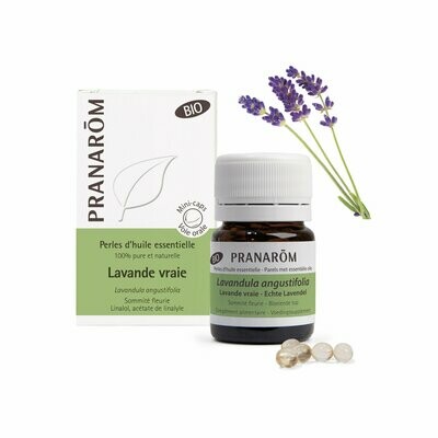 Perles d'Huile Essentielle Lavande vraie - Pranarôm