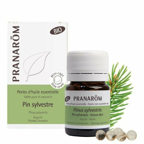 Perles d'Huile Essentielle de Pin Sylvestre BIO - Pranarôm