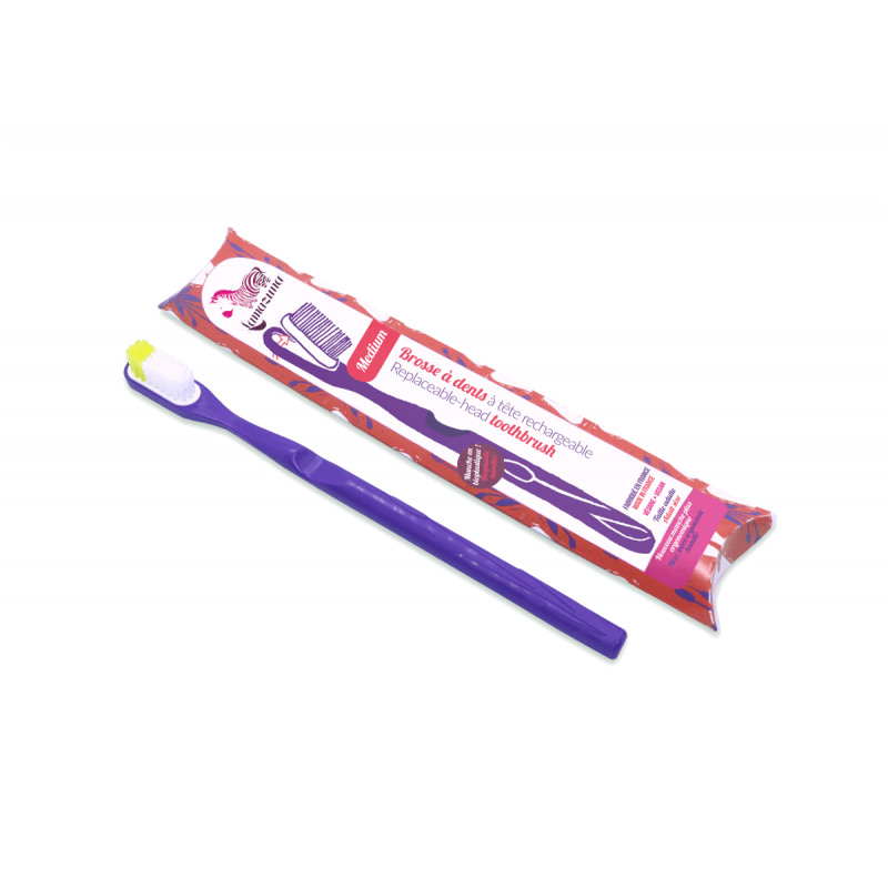 Brosse à Dents Rechargeable Souple - Violet